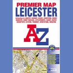 Leicester. Plan miasta 1:18 103. Premium Map.