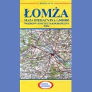 Łomża. Mapa Operacyjna 1:300 000. <BR>Arkusz 45 Reedycja