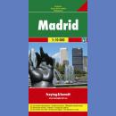 Madryt (Madrid). Plan miasta 1:10 000. 