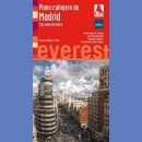 Madryt (Madrid). Plan miasta 1:14 000.