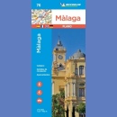 Malaga. Plan miasta 1:10 000. 