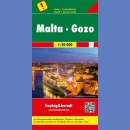 Malta, Gozo. Mapa turystyczna 1:30 000