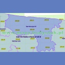 Mapa topograficzna 1:25 000. Układ 1965<BR>Woj. warmińsko-mazurskie, pow. bartoszycki