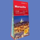 Marsylia (Marseille). Plan 1:15 000. Comfort! map