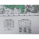 Myszków M-34-051-A,B. Mapa topograficzna 1:50 000 Układ UTM