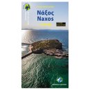 Naksos (Naxos). Mapa topograficzno-turystyczna 1:40 000/1:10 000.