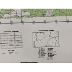 Namysłów M-34-036-C,D.<BR>Mapa topograficzna 1:50 000 Układ UTM