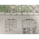 Nowy Sącz M-34-090-A,B.<BR>Mapa topograficzna 1:50 000 Układ UTM