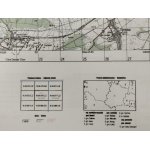 Ostróda N-34-076-C,D.<BR>Mapa topograficzna 1:50 000 Układ UTM