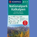 Park Narodowy Kalkalpen (National Parken Kalkalpen). Mapa turystyczna 1:50 000 laminowana