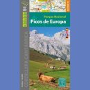 Park Narodowy Picos de Europa (Parque Nacional de Picos de Europa). Mapa turystyczna 1:50 000