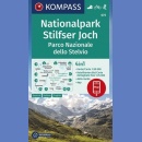 Park Narodowy Stilfser Joch (Parco Nazionale dello Stelvio). Mapa turystyczna 1:50 000 laminowana