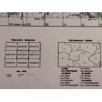 Piotrków Trybunalski M-34-016-C,D.<BR>Mapa topograficzna 1:50 000 Układ UTM
