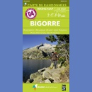 Pireneje (4). Bigorre. Mapa turystyczna 1:50 000.