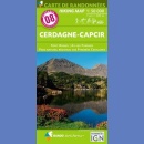 Pireneje (8). Cerdagne-Capcir. Mapa turystyczna 1:50 000.