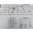 Pniewy N-33-129-A,B. Mapa topograficzna 1:50 000 Układ UTM