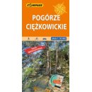 Pogórze Ciężkowickie. Mapa turystyczna 1:50 000. Laminowana