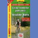 Pogranicze czesko-niemieckie: Rudawy (Krušne hory). Mapa rowerowa 1:75 000.