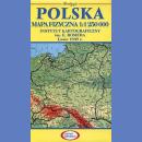 Polska 1939 r. <BR>Mapa fizyczna 1:1 250 000. Reedycja