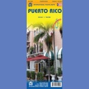 Portoryko (Puerto Rico). Mapa samochodowa 1:190 000.