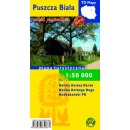 Puszcza Biała, część zachodnia. Mapa turystyczna 1:50 000. 