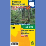 Puszcza Białowieska. The Białowieża Forest. Mapa turystyczna 1:50 000.