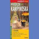 Puszcza Kampinoska. Mapa turystyczna 1:40 000 Comfort Map, laminowana