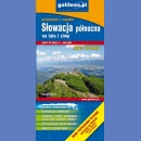 Słowacja Północna na lato i zimę. Przewodnik z mapami.