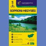 Sopron, Góry Soprońskie. Mapa turystyczna 1:40 000.