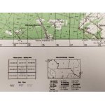 Starachowice M-34-031-C,D.<BR>Mapa topograficzna 1:50 000 Układ UTM