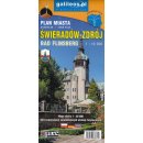 Świeradów-Zdrój i okolice. Plan miasta 1:10 000. Mapa 1:50 000.