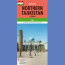 Tadżykistan Północny (Northern Tajikistan). Mapa turystyczna 1:500 000.
