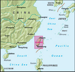 Tajwan (Taiwan). Mapa samochodowa 1:400 000. :: MAPY Internetowa ...