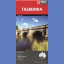 Tasmania. Mapa samochodowa 1:480 000.