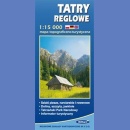 Tatry - Wschodnie, Zachodnie, Reglowe. Zestaw 3 map topograficzno-turystycznych 1:15 000.
