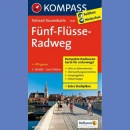 Trasa Pięciu Rzek (Funf-Flusse-Radweg): Regensburg-Nurnberg. Mapa rowerowa 1:50 000