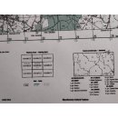 Unisław N-34-097-A,B. Mapa topograficzna 1:50 000 Układ UTM