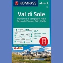 Val di Sole (Dolina Słońca).<BR>Mapa turystyczna 1:35 000
