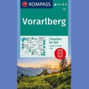 Vorarlberg. Zestaw 2 map turystycznych 1:50 000