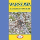 Warszawa. Mapa Operacyjna 1:300 000. <BR>Arkusz 55 Reedycja