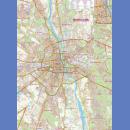 Warszawa. Mapa ścienna 1:26 000. 