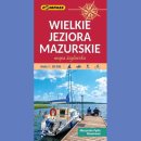 Wielkie Jeziora Mazurskie. Mapa turystyczna 1:50 000.