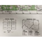 Włoszczowa M-34-040-A,B.<BR>Mapa topograficzna 1:50 000 Układ UTM