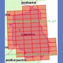 Województwo lubelskie. Mapa topograficzna 1:50 000. Układ UTM - Arkusz