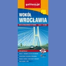 Wokół Wrocławia. Mapa turystyczna 1:50 000.