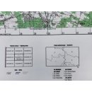 Wołów M-33-022-C,D. Mapa topograficzna 1:50 000 Układ UTM