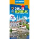 Zgorzelec (Görlitz). Plan miasta 1:11 000. Powiat zgorzelecki 1:75 000.