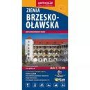 Ziemia Brzesko-Oławska. Mapa turystyczna 1:55 000.